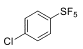 組成図：4-Chlorophenylsulfur pentafluoride